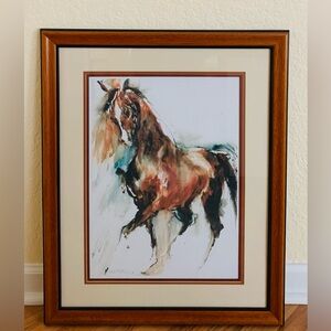 Framed Horse Art Print